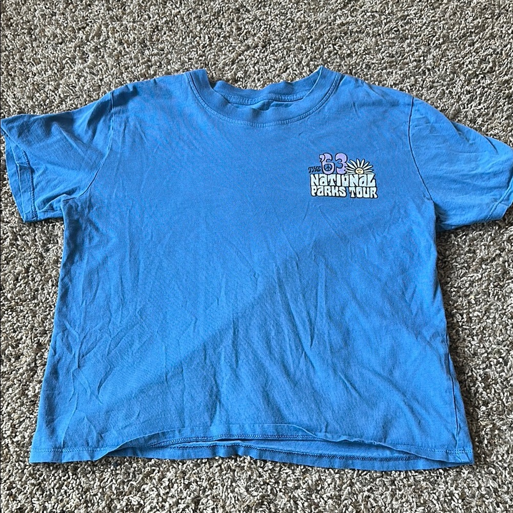 Parks Project National Parks Tour Blue T-Shirt- small
